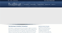 Desktop Screenshot of beckeldergill.com